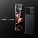 Elegância Duradoura: Capa de Alumínio e Couro de Búfalo