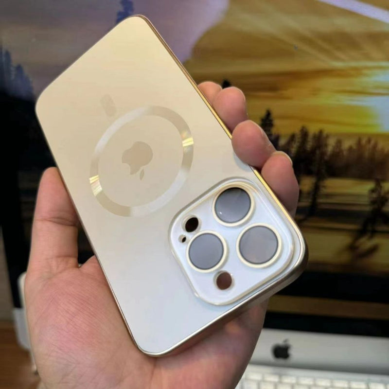 Case Nano Titânio Fosca com Lentes de Proteção
