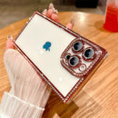 Case | Capa Retangular Diamente - iPhone