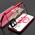 Case Auto Glass 360º (Linha dos iPhones 14 ao 16 pro max)