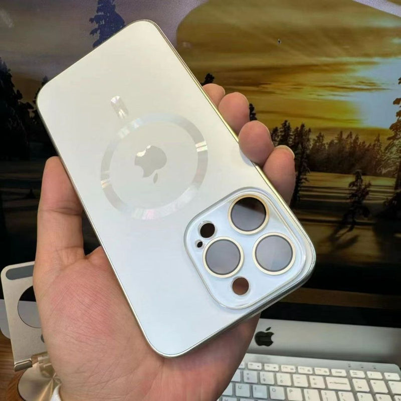 Case Nano Titânio Fosca com Lentes de Proteção