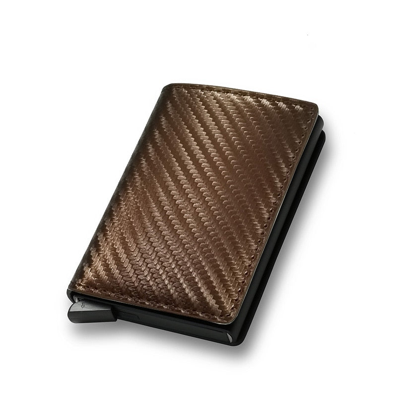 Carteira Carbon Fiber c/ Proteção Anti Rfid NFC - 25% OFF Somente Hoje