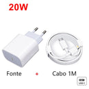 Carregador completo - iPhone 20W Carregamento Ultra Rápido