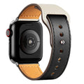 Pulseira de couro p/ iWatch series 3 4 5 6 SE 7 - Loja Marques