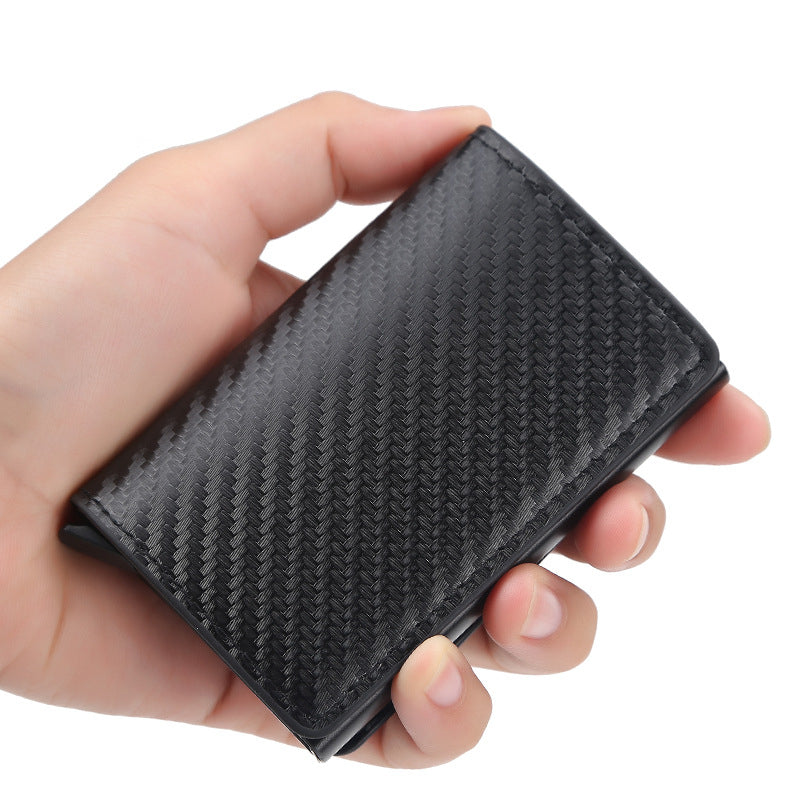 Carteira Carbon Fiber c/ Proteção Anti Rfid NFC - 25% OFF Somente Hoje